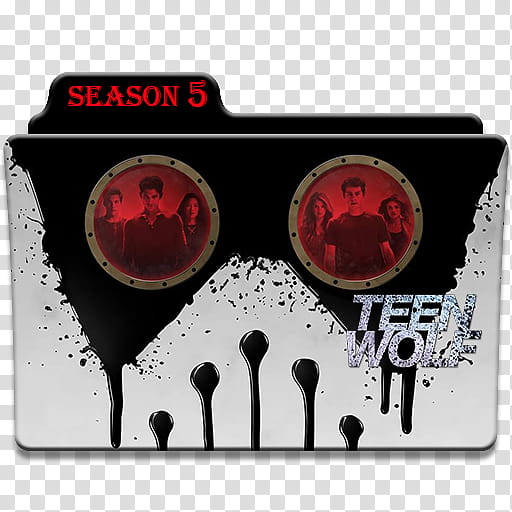 Teen Wolf seasons  to  icons, S transparent background PNG clipart