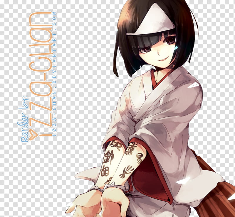 Renders Anime, Izza-Chan illustration transparent background PNG clipart