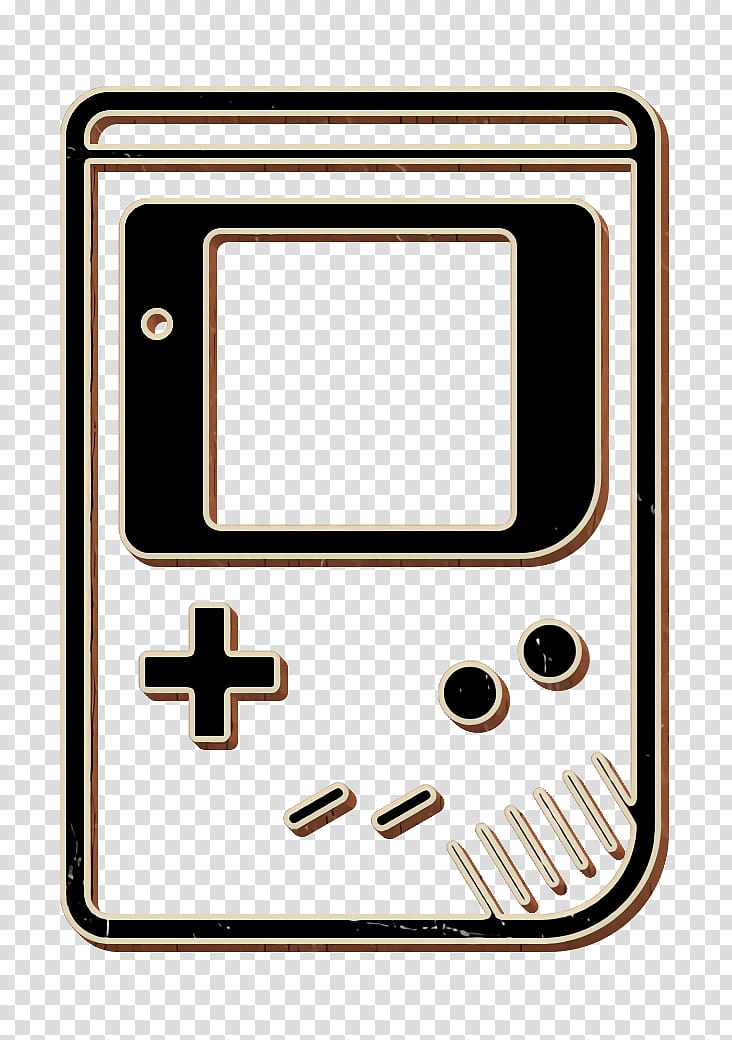 technology electronic device, Console Icon, Game Boy Icon, Mobile Icon, Nintendo Icon, Videogame Icon, Vintage Icon transparent background PNG clipart