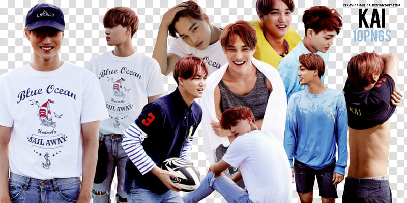 EXO Kai Dear Happiness, man holding football transparent background PNG clipart