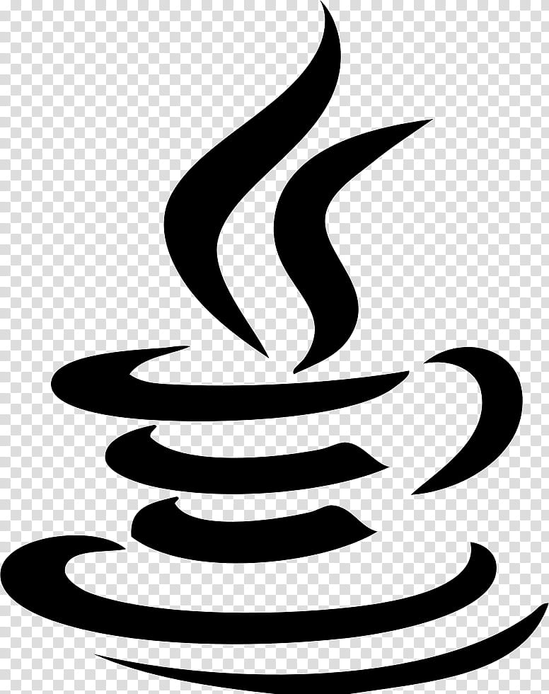 Java Blackandwhite, Java Class File, Free Java Implementations, JavaScript, Java Platform Standard Edition, Computer Software, Symbol transparent background PNG clipart