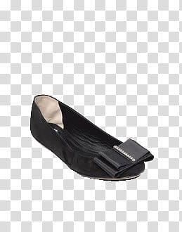 Shoes, black suede flat shoe transparent background PNG clipart