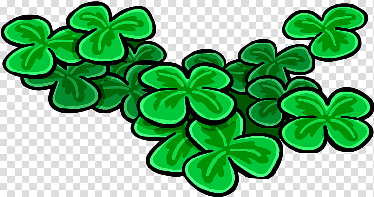 Saint Patricks Day, Shamrock, Club Penguin Island, Republic Of Ireland, Fourleaf Clover, Patron Saint, Happiness, Party transparent background PNG clipart