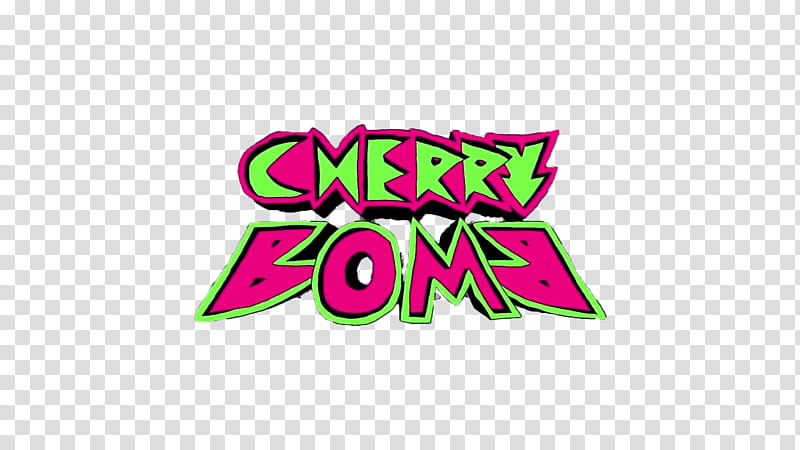 CHERRY BOMB LOGO NCT  transparent background PNG clipart