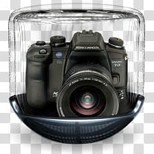 Sphere   , black digital single-lens reflex camera transparent background PNG clipart