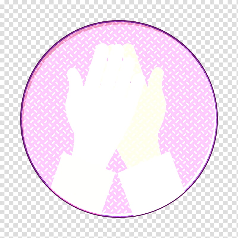 Handshake icon Teamwork and Organization icon Deal icon, Pink, Purple, Violet, Magenta, Circle, Lavender transparent background PNG clipart