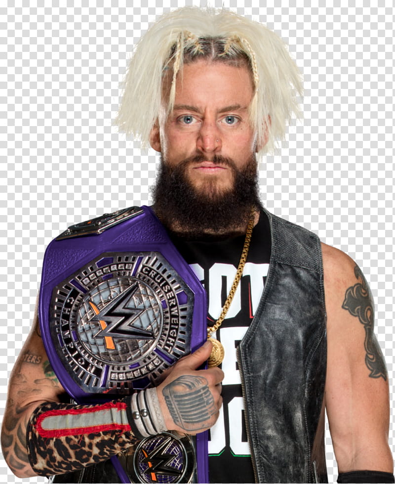 Enzo Amore NEW Cruiserweight Champion  transparent background PNG clipart
