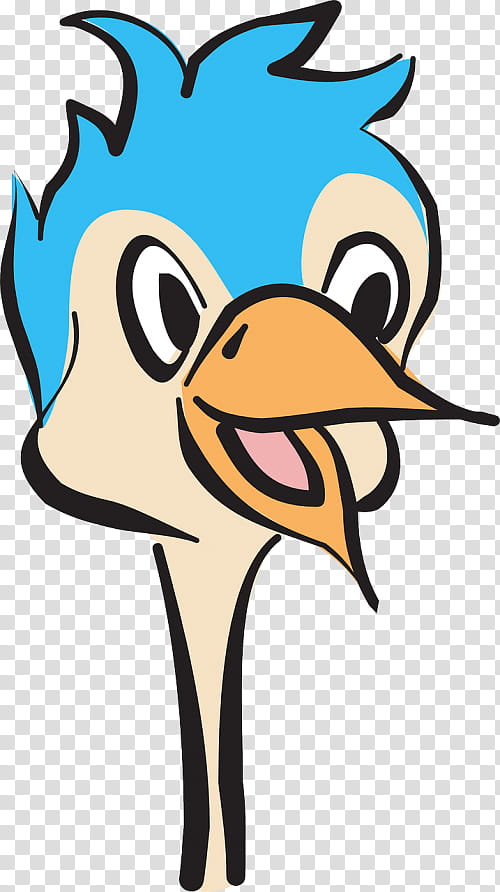 Smile Dog, Common Ostrich, Bird, Flightless Bird, Cartoon, Emu, Beak, Nose transparent background PNG clipart