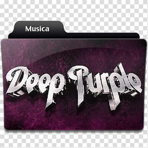 Folder of my bands vol , deep purple folder transparent background PNG clipart