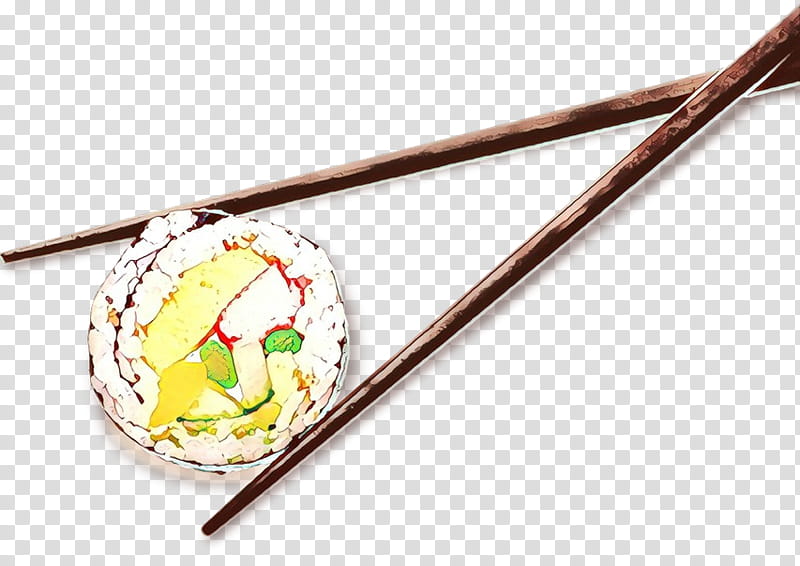 Sushi, Cartoon, Food, Cuisine, Dish, Chopsticks, California Roll, Cutlery transparent background PNG clipart