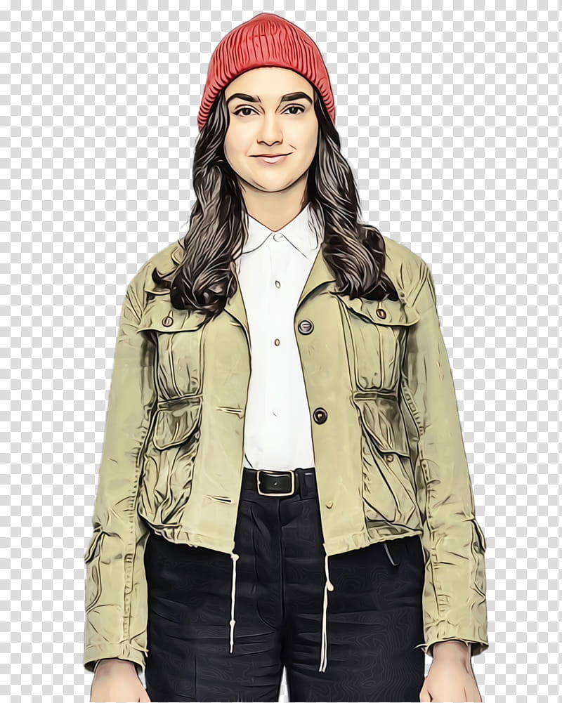 Jeans, Geraldine Viswanathan, Actress, Jacket, Sleeve, Headgear, Clothing, Outerwear transparent background PNG clipart