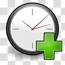 Oxygen Refit, appointment-new, round white clock icon transparent background PNG clipart