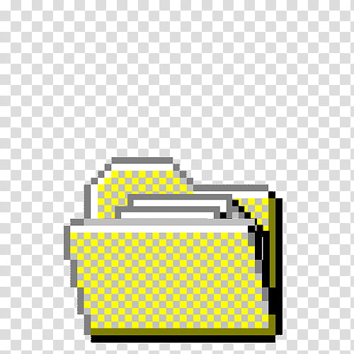 Aesthetic, yellow file folder illustration transparent background PNG clipart