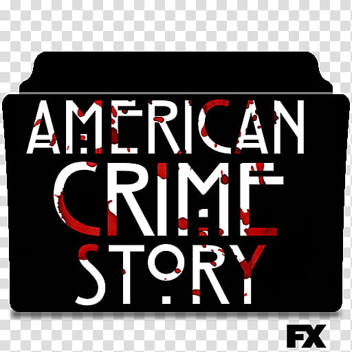 American Crime Story series and season folder icon, American Crime Story ( transparent background PNG clipart