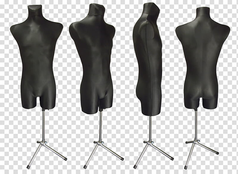 Tailor Mannequin male, black mannequin torso collage transparent background PNG clipart