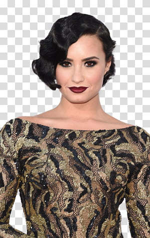 DEMI LOVATO , credit_by_Fuckthesch00l DA@ 6 transparent background PNG clipart thumbnail