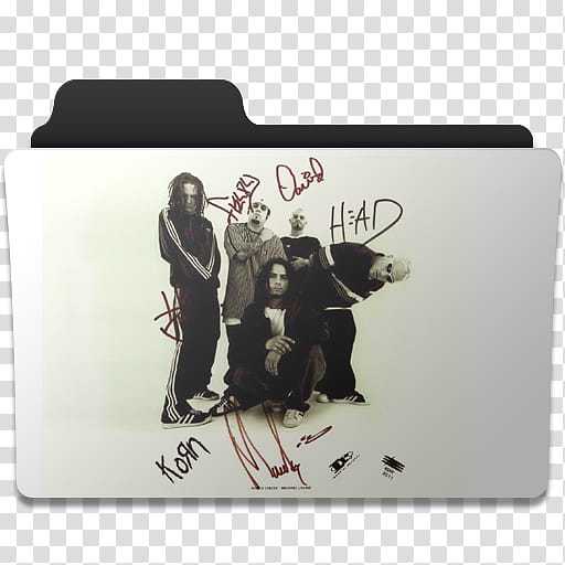 Music Folder , Korn band transparent background PNG clipart