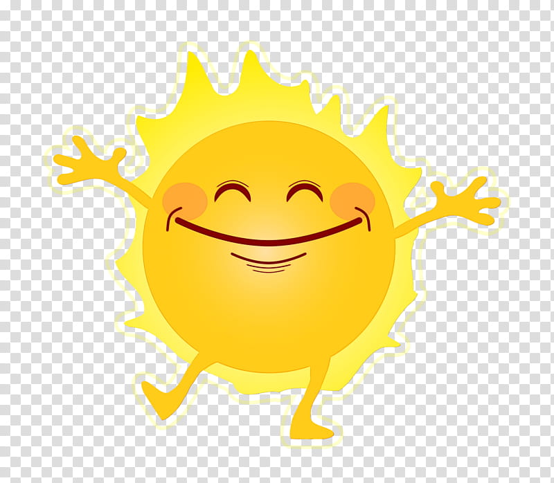 Happy Summer, Cartoon, Spurtle, Emoticon, Yellow, Facial Expression, Smile, Smiley transparent background PNG clipart