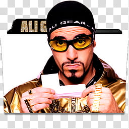 Ali G Folder Icon transparent background PNG clipart