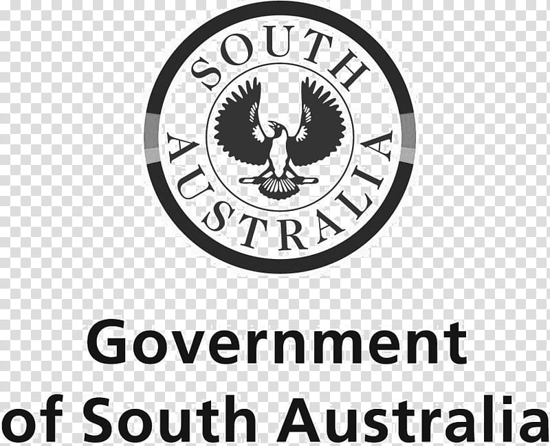 South Australia Text, Government Of South Australia, Logo, Organization, Emblem, Black And White
, Line, Area transparent background PNG clipart