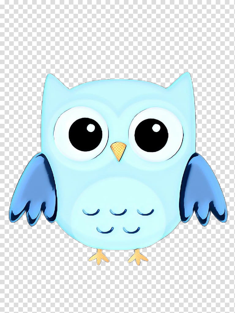 pop art retro vintage, Owl, Beak, Turquoise, Cartoon, White, Blue, Bird transparent background PNG clipart