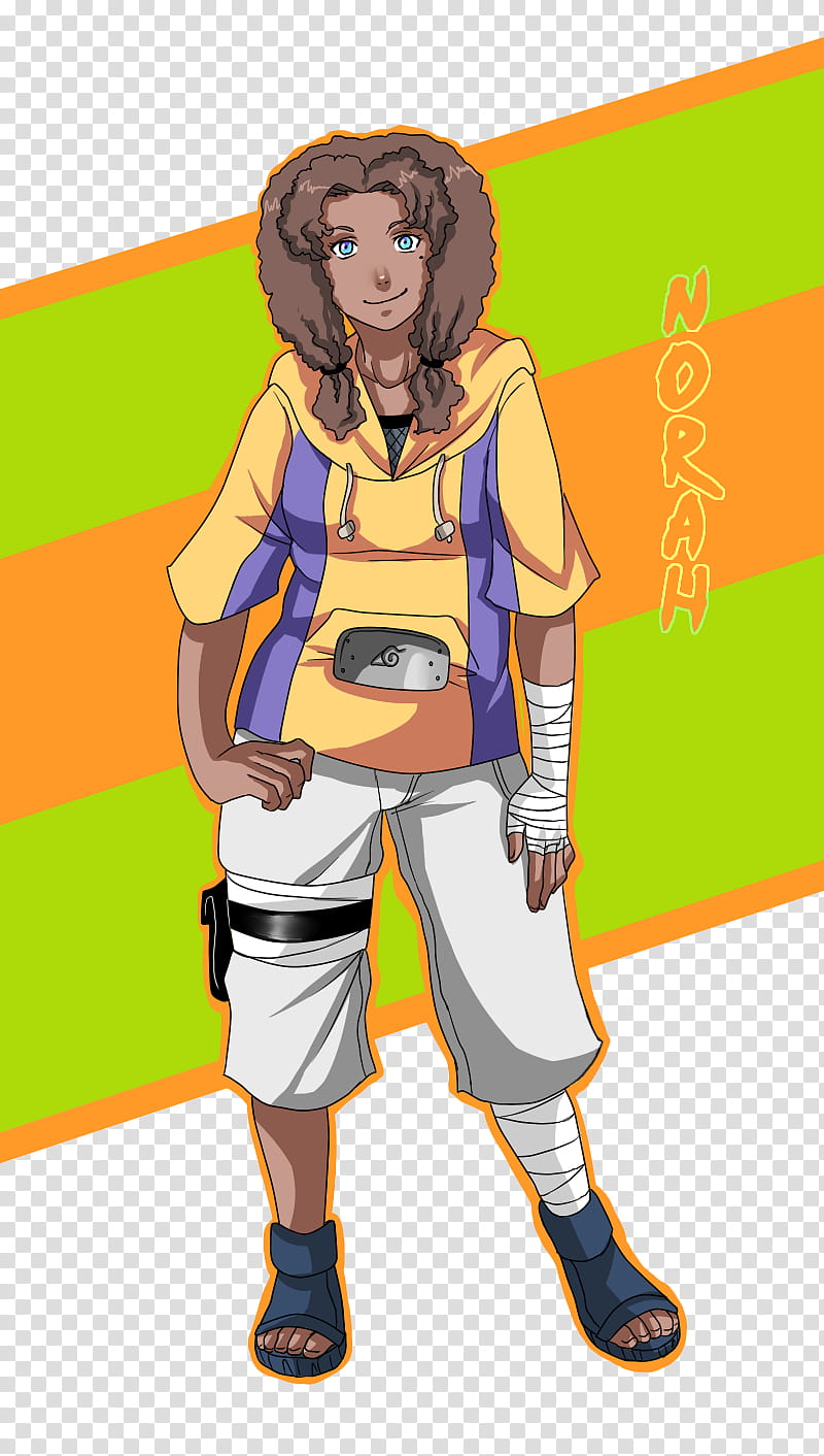 Naruto OC, Norah transparent background PNG clipart