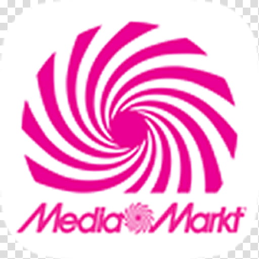 Circle Design, Logo, Line, Pink M, Media Markt, Text, Magenta, Purple transparent background PNG clipart