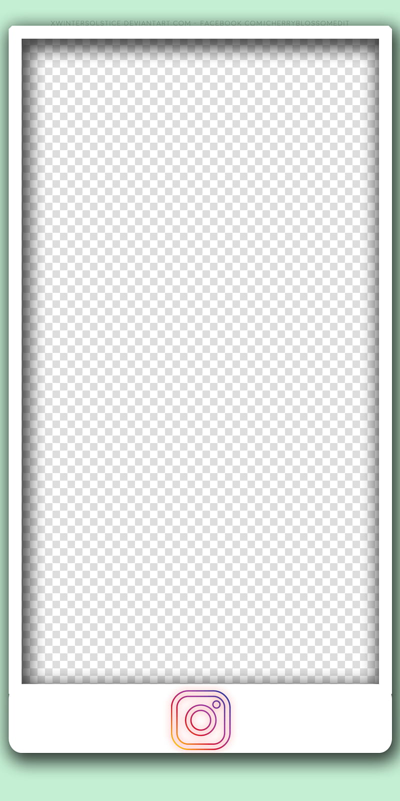 Instagram Instastories Template in, white border transparent background PNG clipart