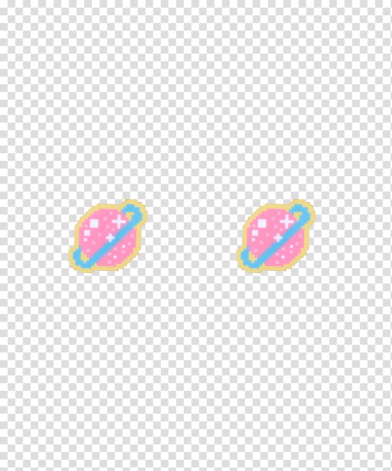 two round pink-and-blue icons transparent background PNG clipart