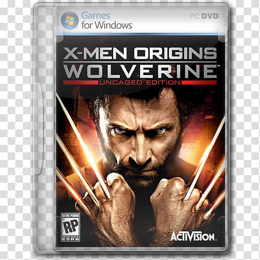 Game Icons , X Men Origins Wolverine transparent background PNG clipart