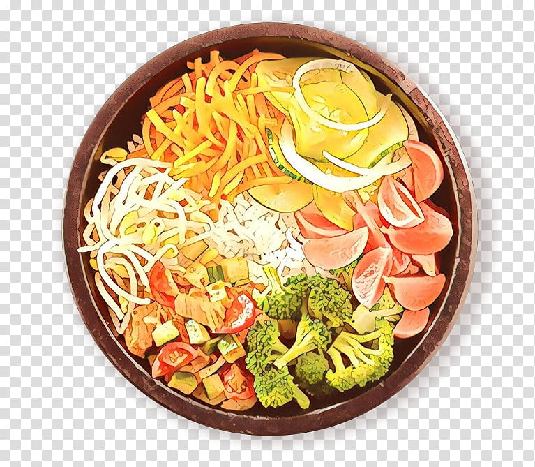 Salad, Cartoon, Cuisine, Food, Dish, Ingredient, Recipe, Vegetarian Food transparent background PNG clipart