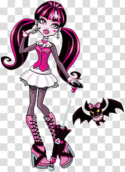 Monster High, Monster High Vampirina character transparent background PNG clipart
