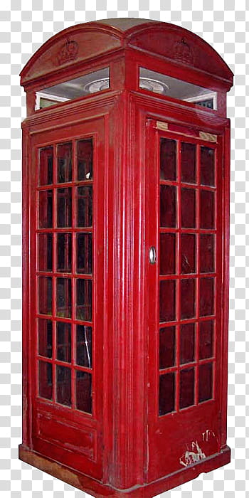 Telephone Box s, red telephone booth transparent background PNG clipart
