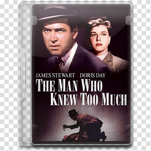 Movie Icon Mega , The Man Who Knew Too Much, The Man who Knew too Much movie poster transparent background PNG clipart