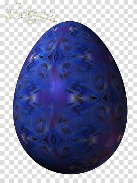 Timeless BlueEaster, purple and blue floral egg transparent background PNG clipart