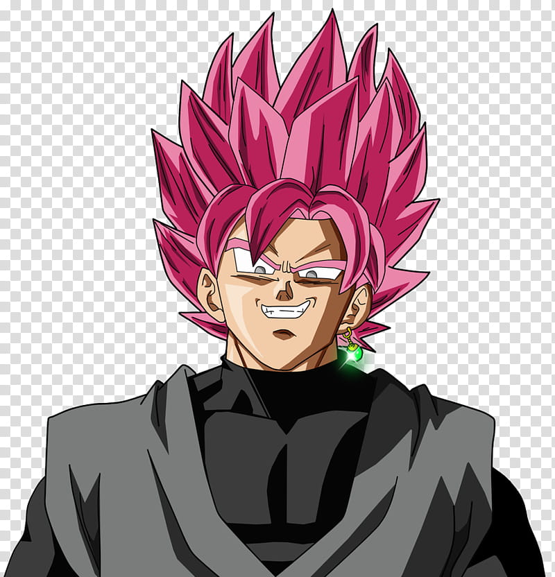 Black Goku, SSJ Rose # transparent background PNG clipart