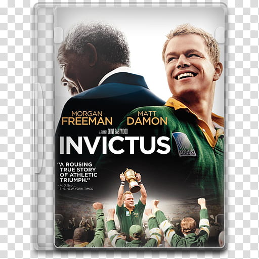 Movie Icon , Invictus, Invictus DVD case transparent background PNG clipart