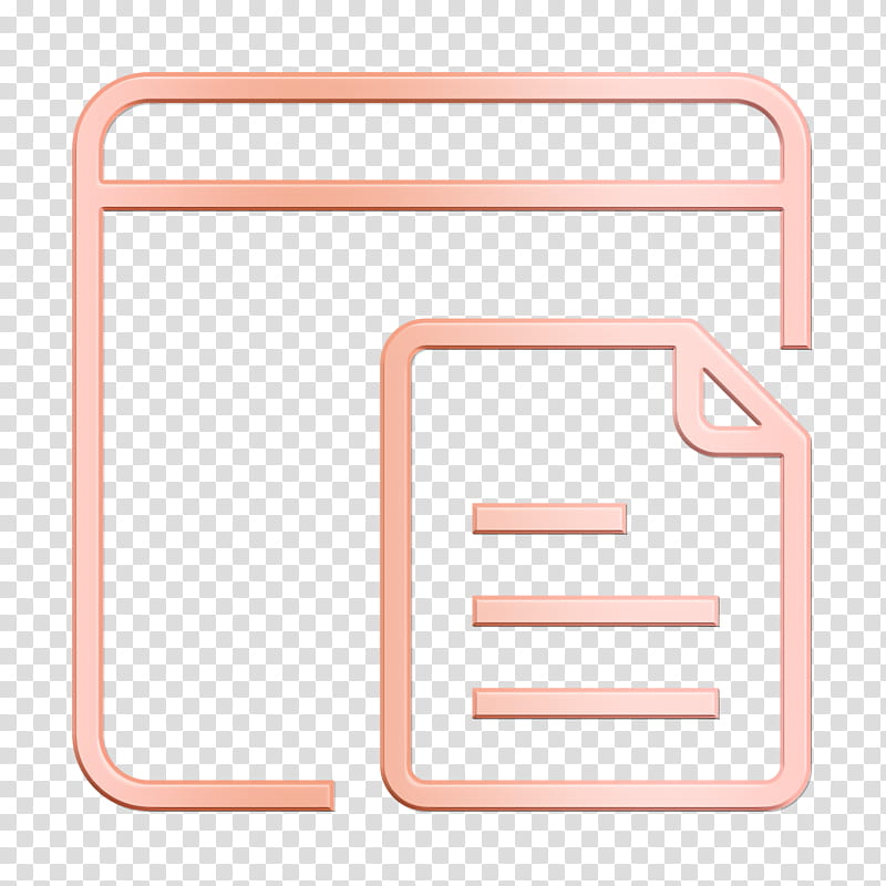 document icon essential icon object icon, Online Icon, Ui Icon, Web Icon, Rectangle transparent background PNG clipart