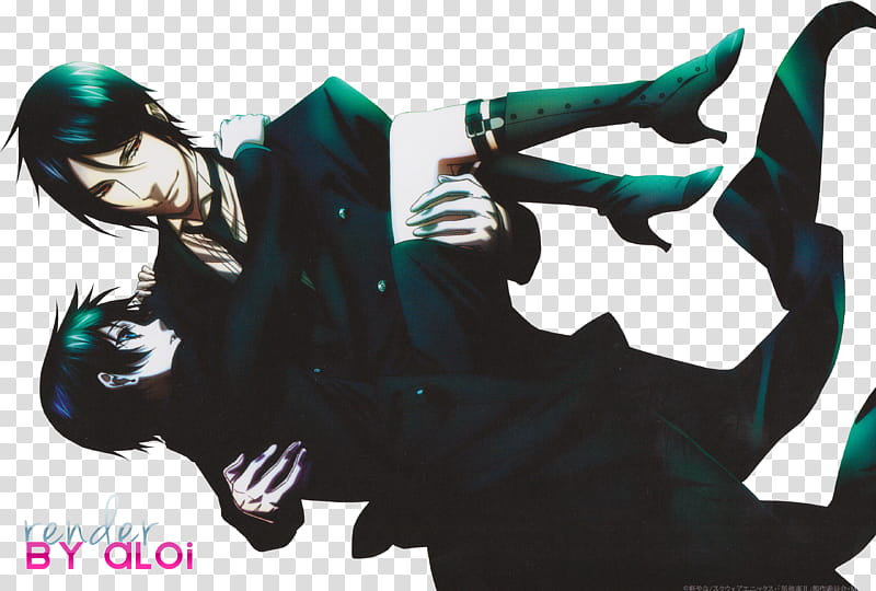 CIEL Phantomhive and SEBASTIAN Michaelis render transparent background PNG clipart