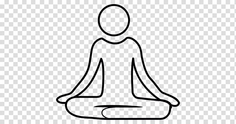 Book Black And White, Meditation, Lotus Position, Yoga, Mindfulness, Zazen, Posture, Chakra transparent background PNG clipart