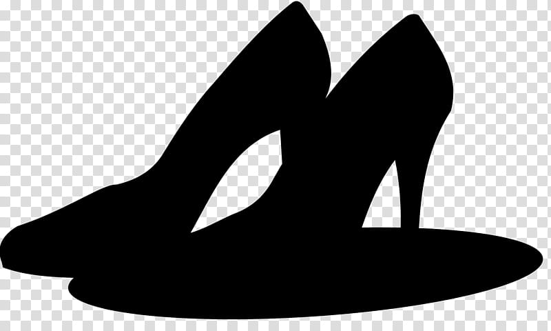 graphy Logo, Black White M, Shoe, Highheeled Shoe, Silhouette, Line, Black M, Footwear transparent background PNG clipart
