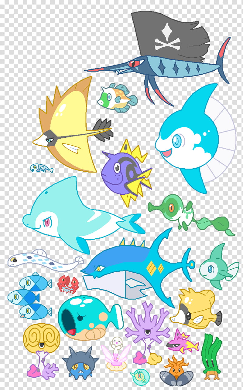 Sea Life Chart WIP transparent background PNG clipart