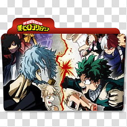 Anime Spring  Icon Folder Icon , Boku no Hero Academia rd Season () transparent background PNG clipart