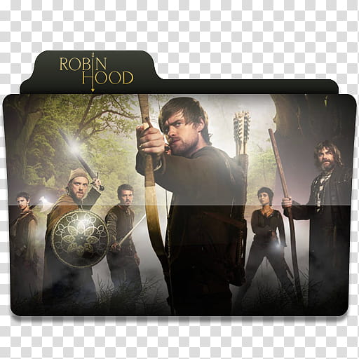 Windows TV Series Folders Q R, Robin Hood transparent background PNG clipart