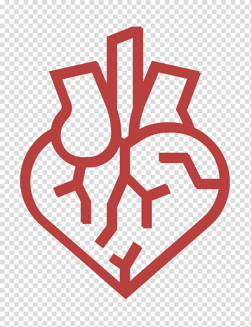 anatomy icon blood icon coronary icon, Heart Icon, Organ Icon, Logo, Symbol transparent background PNG clipart