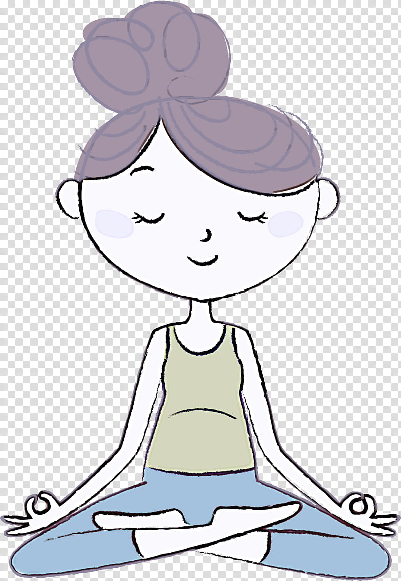 cartoon head line art physical fitness, Cartoon, Balance transparent background PNG clipart