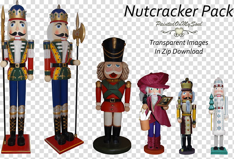 Gift  For My Watchers, Nutcracker figurine collection transparent background PNG clipart
