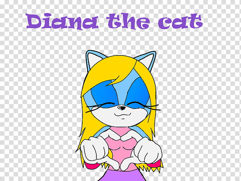 Diana the cat transparent background PNG clipart