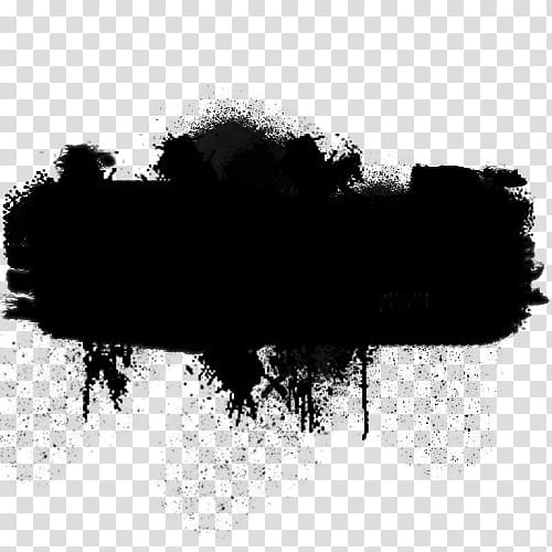 black paint stroke transparent background PNG clipart