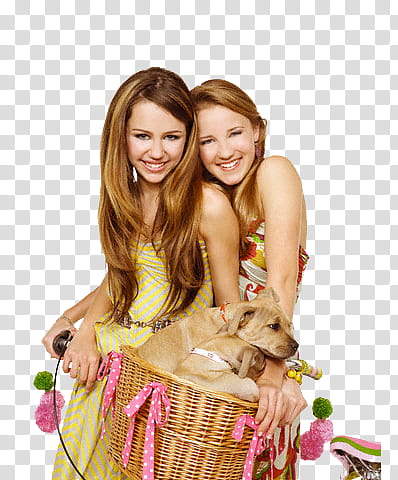Miley y Lilly transparent background PNG clipart